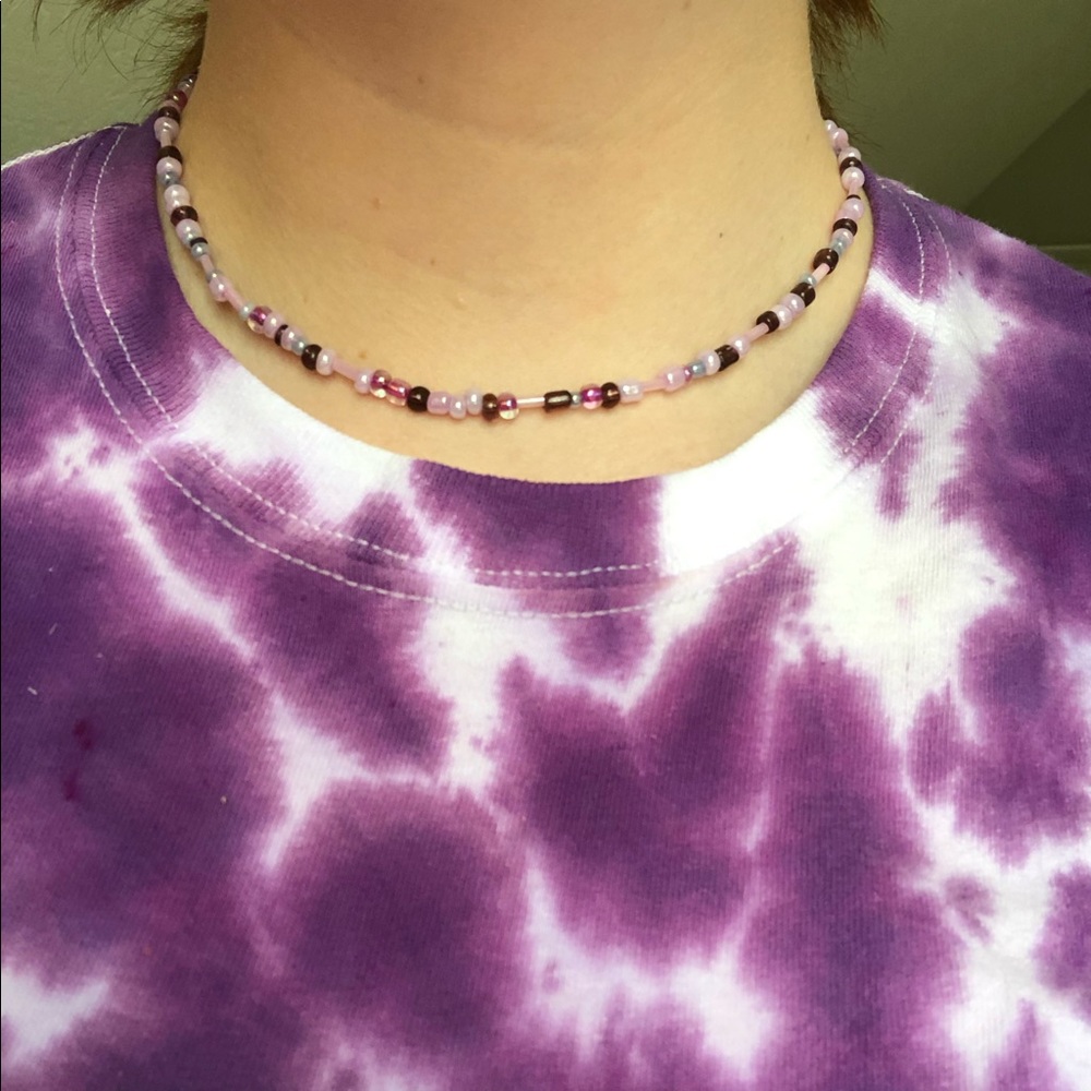 Beaded choker